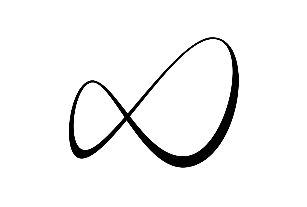 Infinity Symbol By William Welch Design Ltd   1236842   Clipart