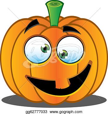 Jack O Lantern Pumpkin Face 4 Clipart