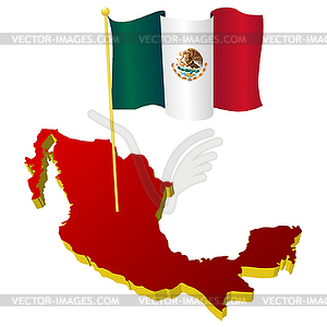Mexico Map Clipart