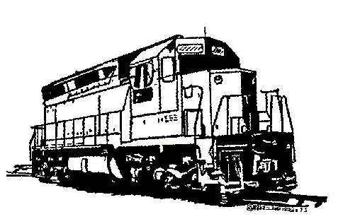 Western Sierra Railroad   Railroad Clipart