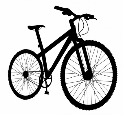 Bicycle Silhouette Free Vector 1 12mb