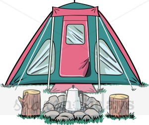 Camping Tent Clipart   Fathers Day Clipart   Backgrounds