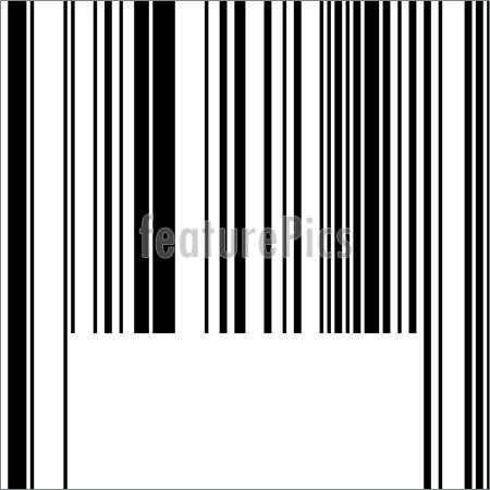 Illustration Of Empty Barcode