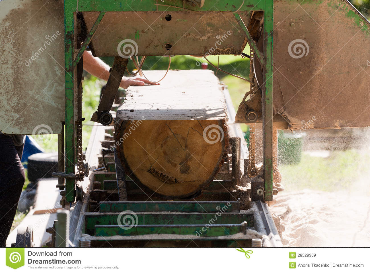 Portable Sawmill Royalty Free Stock Images   Image  28529309