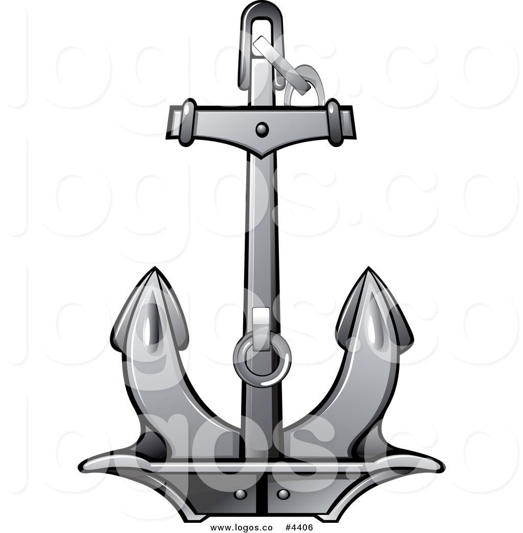 Royalty Free Gray Anchor Logo By Seamartini Graphics    4406