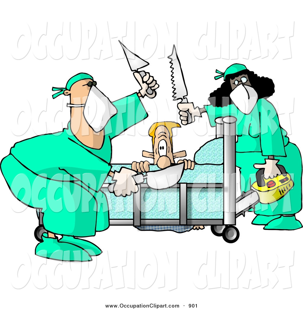 Royalty Free Hospital Equipment Stock Occupation Clipart Illustrations
