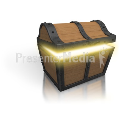 Treasure Chest Open Glow   Home And Lifestyle   Great Clipart For    