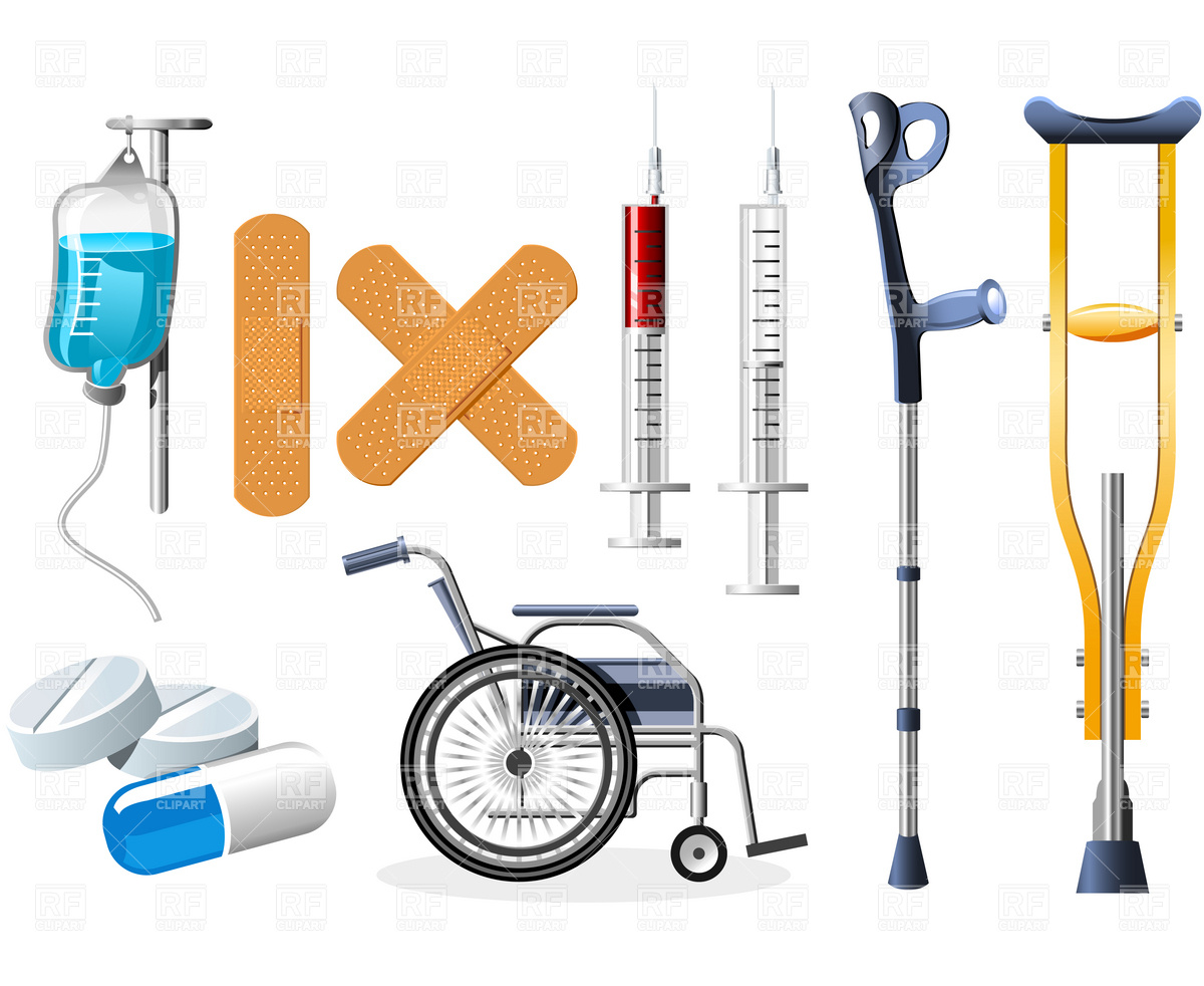 Wheelchair And Hospital Icons 4803 Healthcare Medical Download