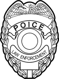 6034police Badge A