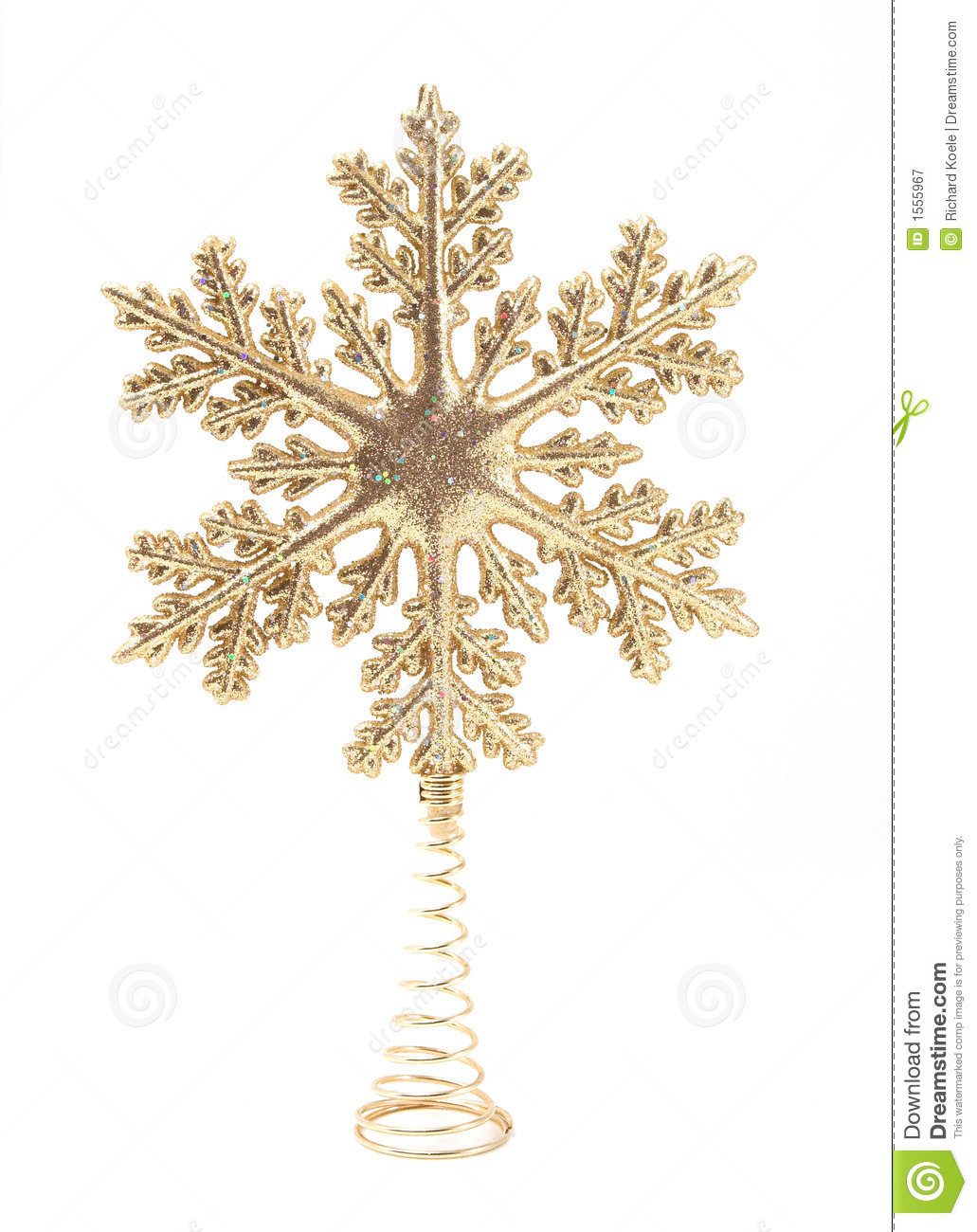 Christmas Tree Topper Royalty Free Stock Photography   Image  1555967