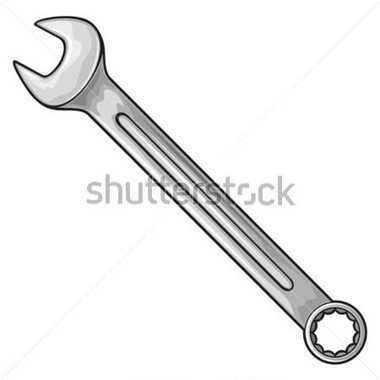 Download Source File Browse   Interiors   Vector Hand Wrench Tool Or