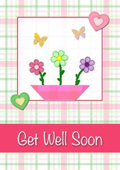 Free Printable Get Well Soon Messages   Printable Get Well Cards More