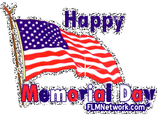 Happy Memorial Day Glittering Comment   Flm Network