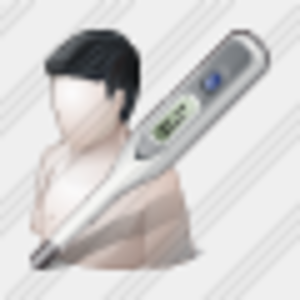Icon Patient Thermometer 1 Image   Vector Clip Art Online Royalty    