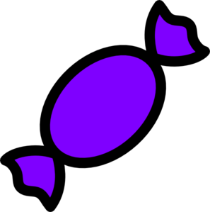 Purple Candy Clip Art At Clker Com   Vector Clip Art Online Royalty