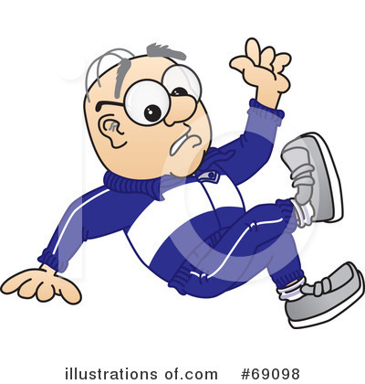 Senior Man Character Clipart  69098 By Toons4biz   Royalty Free  Rf