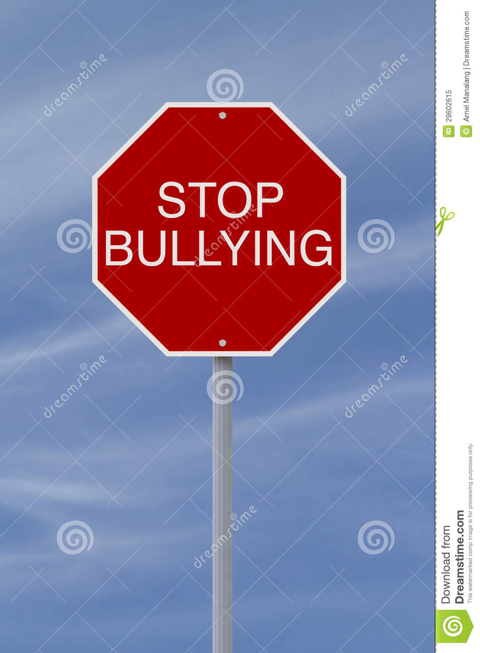 Stop Bullying Royalty Free Stock Photo   Image  29602615