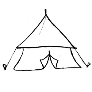 Tent Clipart Black And White   Clipart Panda   Free Clipart Images
