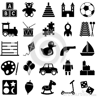 Baby Toys Clipart Black And Whitebaby Accessories