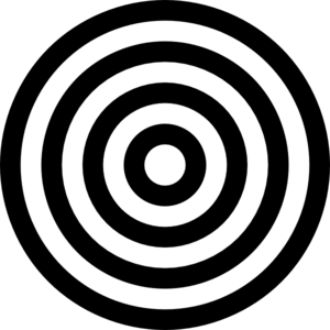 Black And White Target Clip Art At Clker Com   Vector Clip Art Online