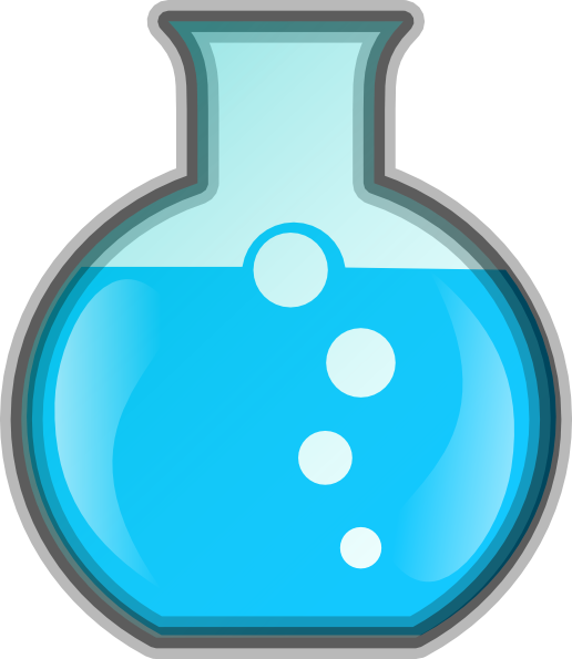 Flask Icon Clip Art At Clker Com   Vector Clip Art Online Royalty    