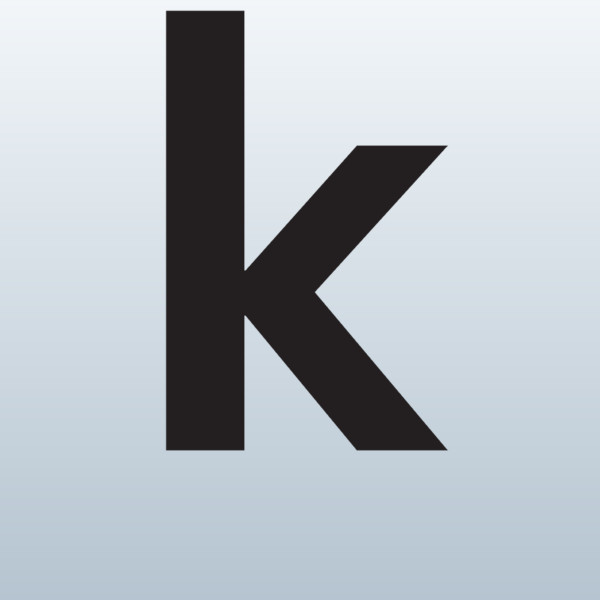 Lowercase Letter K 3d Model Made With 123d Clip Art
