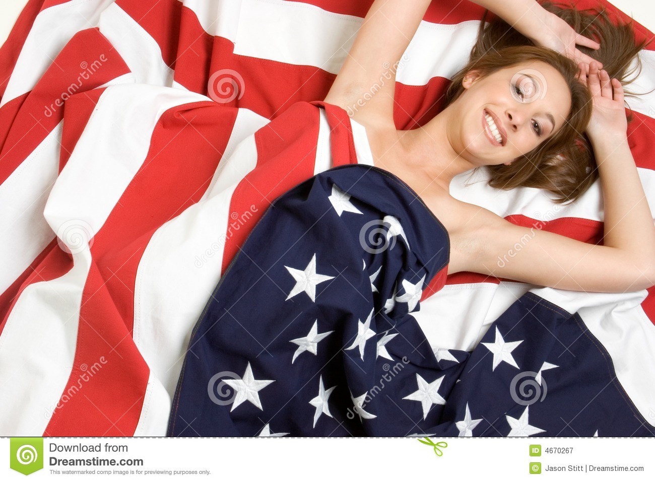 Patriotic Person Royalty Free Stock Photography   Image  4670267