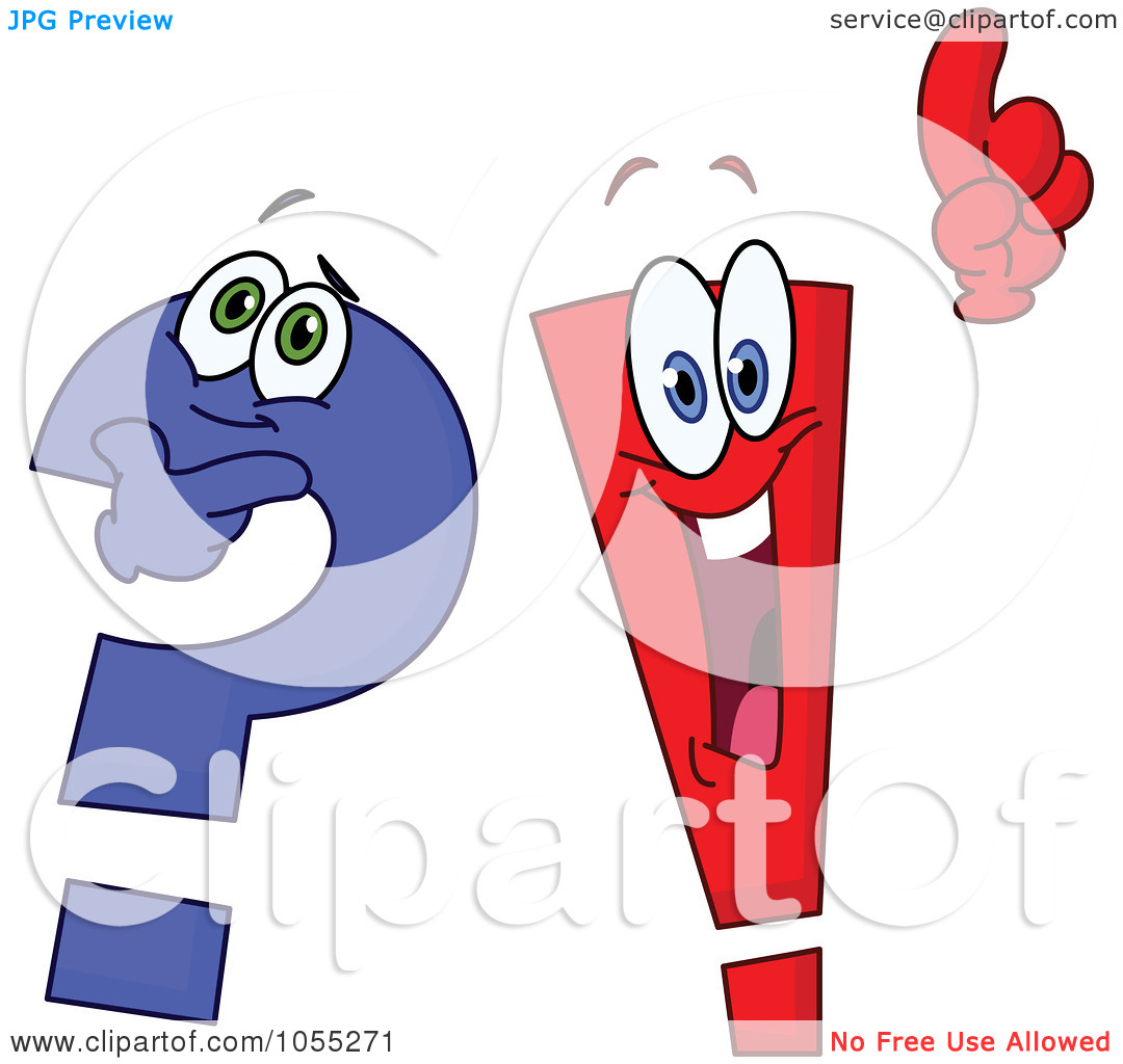 Vector Clip Art Illustration Of A Digital Collage Of Question Mark