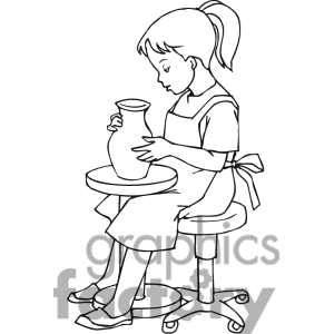 Apron Clip Art Black And White Black And White Outline Of A