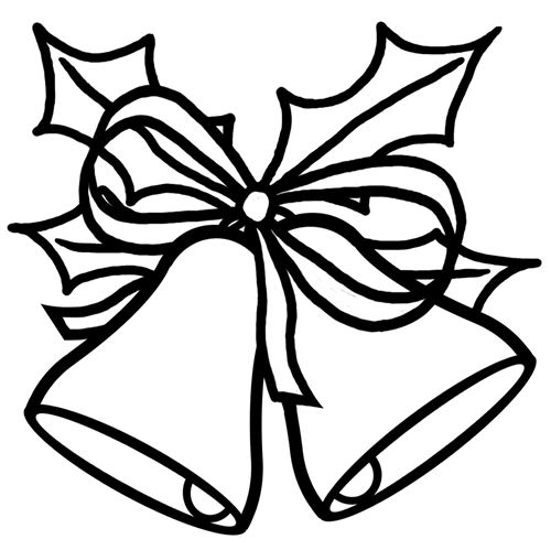 Christmas Clipart Black And White Free Christmas Clipart Black And