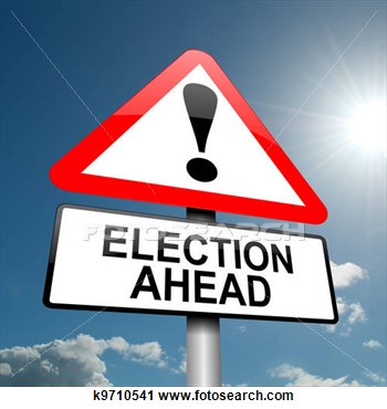 Clipart Of Election Concept  K9710541   Search Clip Art Illustration