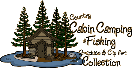 Country Cabinsfishing Graphicscamping Graphics And Clipart