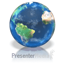 Earth Rotating Powerpoint Animation