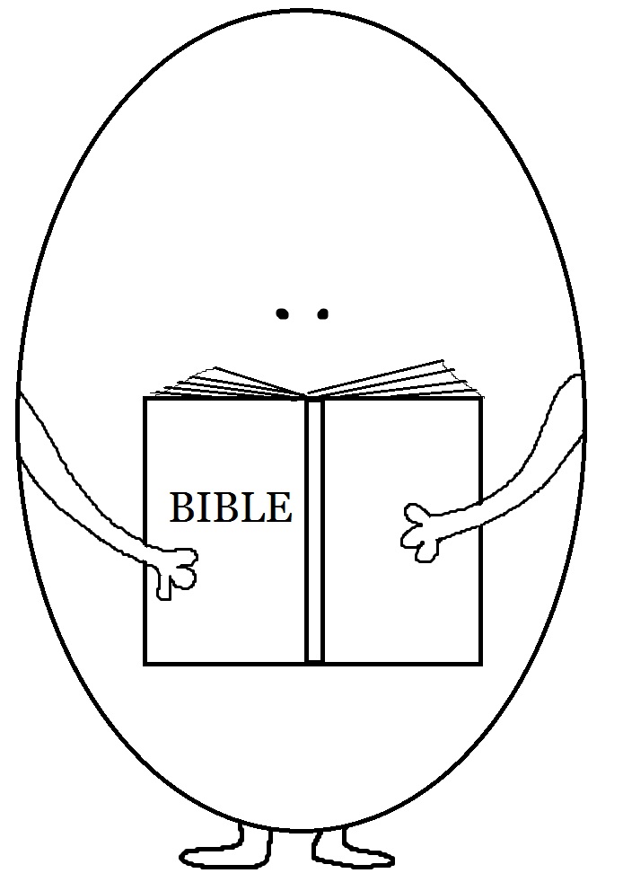 Easter Clipart Egg With Bible