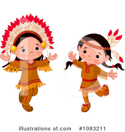 Native Americans Clipart  1083211 By Pushkin   Royalty Free  Rf  Stock