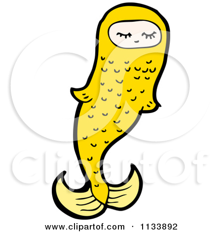 Scales Fish Black And White Clipart