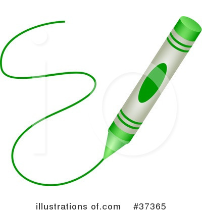 There Is 33 Green Crayon Black And White Free Cliparts All Used For    