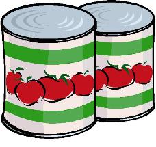 Canned Food Clipart 180