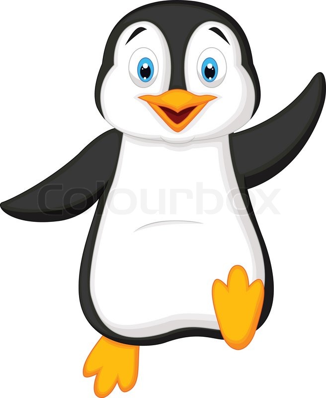 Cute Penguin Clipart   Animalgals
