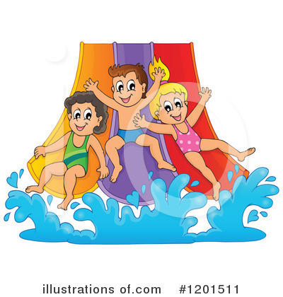 Free Water Slide Clipart Illustration 1201511 Water Slide Clipart