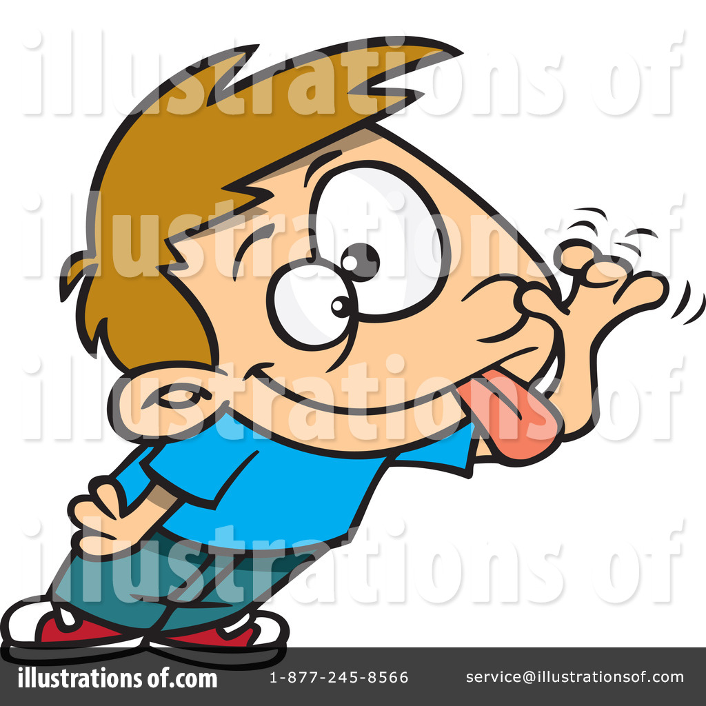 Funny Face Clipart  1069840 By Ron Leishman   Royalty Free  Rf  Stock