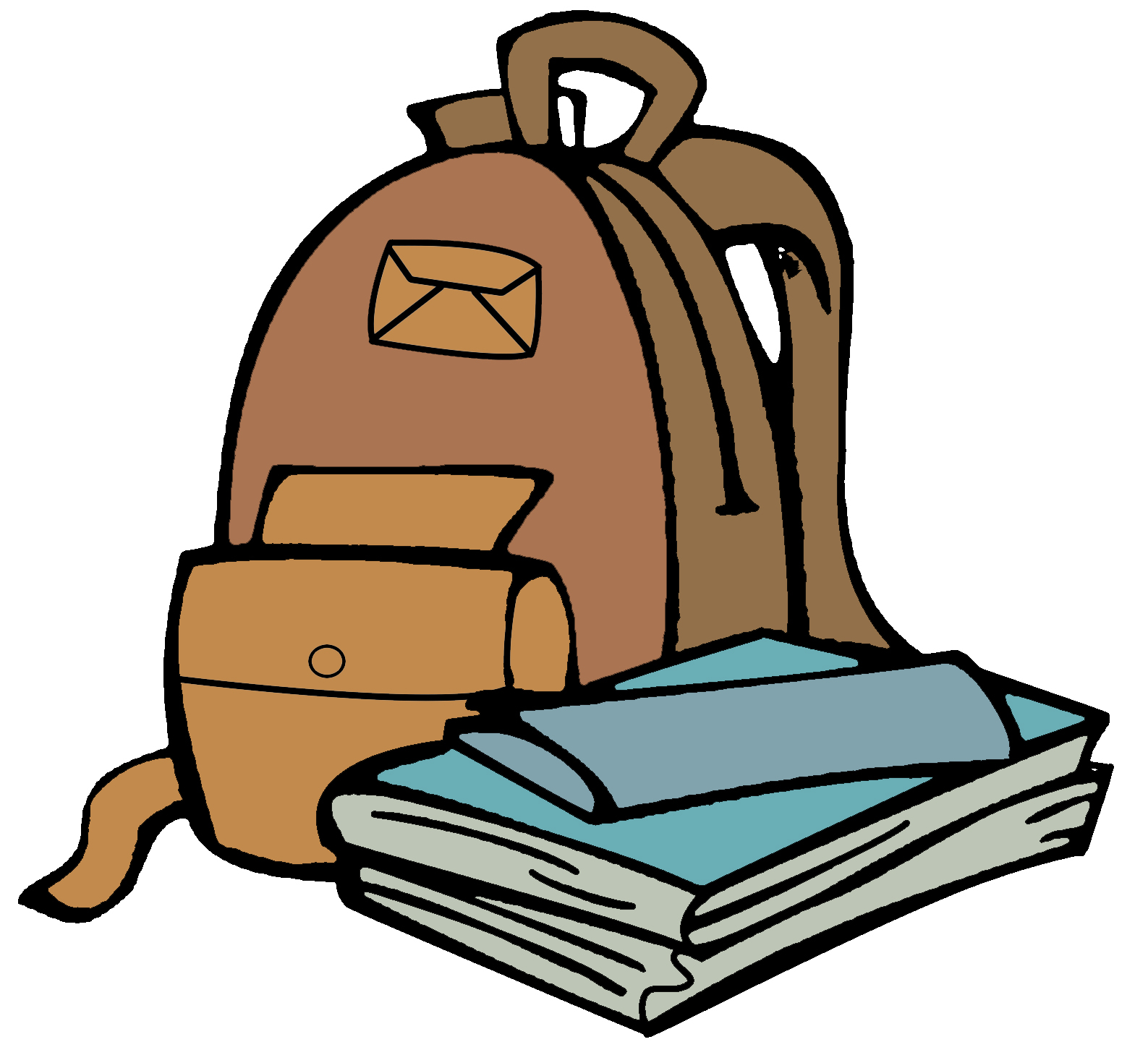 Kid With Backpack Clipart   Clipart Panda   Free Clipart Images