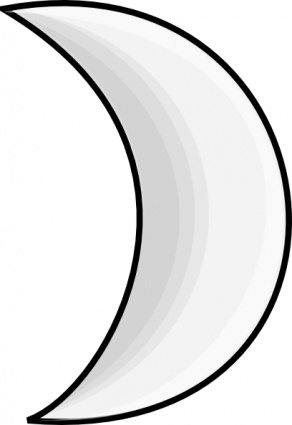 Moon Crescent Clip Art