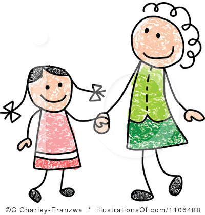 Mum Clipart Daughter Clipart Royalty Free Mother Clipart Illustration