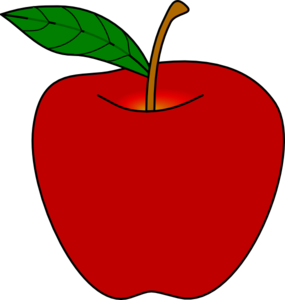 Red Apple Clip Art At Clker Com   Vector Clip Art Online Royalty Free