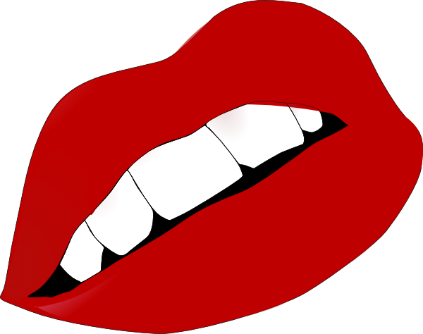 Red Lips Clip Art At Clker Com   Vector Clip Art Online Royalty Free    