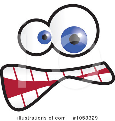 Royalty Free  Rf  Funny Face Clipart Illustration By Prawny   Stock