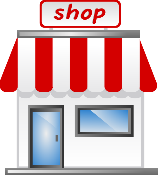 Shop Front Icon Clip Art At Clker Com   Vector Clip Art Online