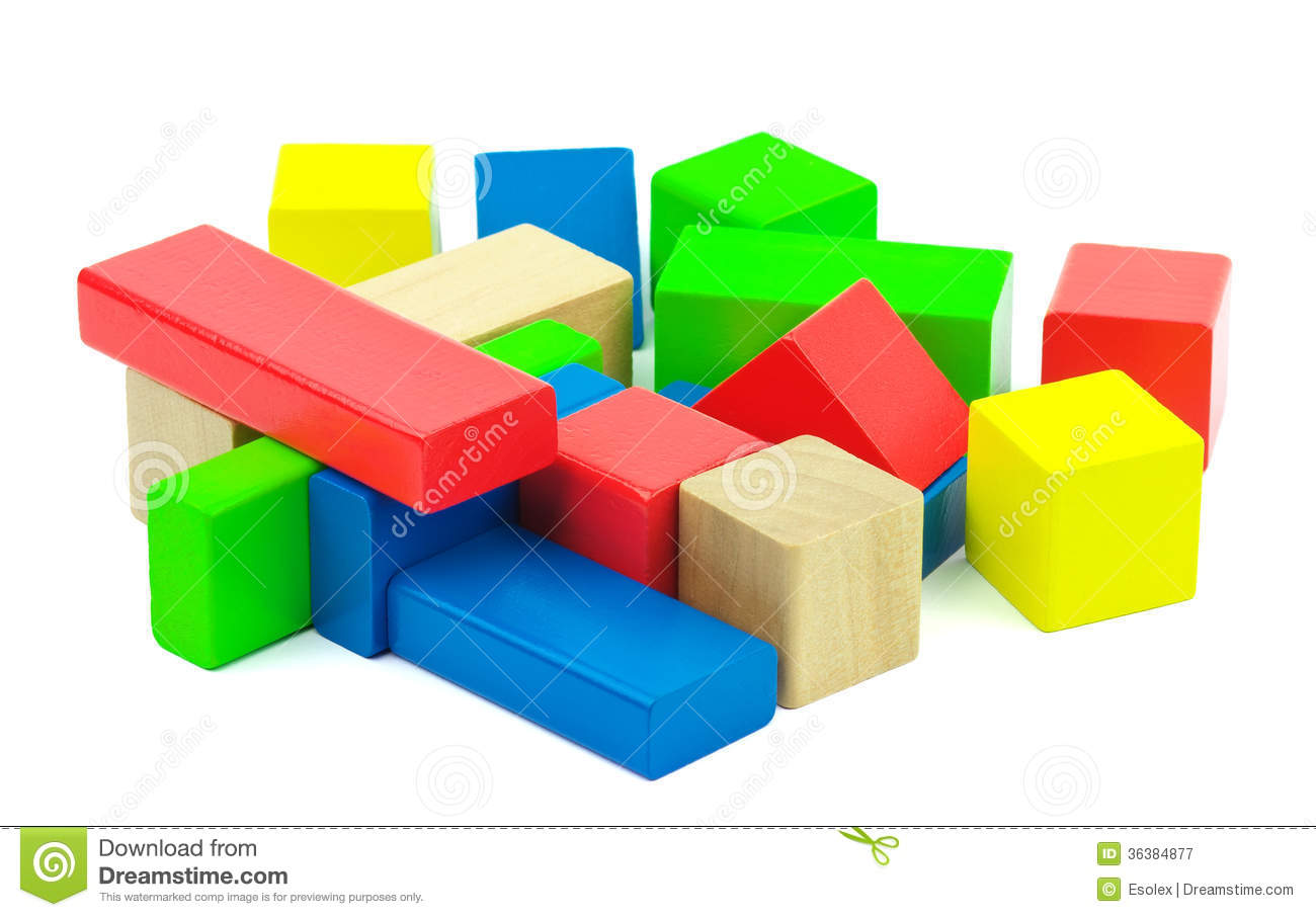 Wooden Building Blocks Clipart Wooden Toy Building Blocks 