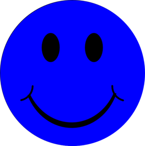 Blue Smiley Face Clip Art At Clker Com   Vector Clip Art Online